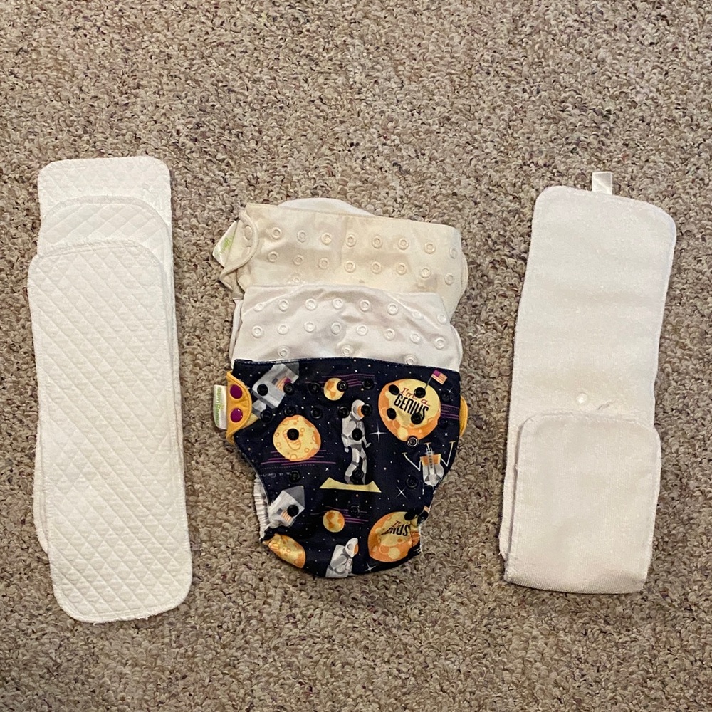 BumGenius Adjust Snap Closure Diaper Set